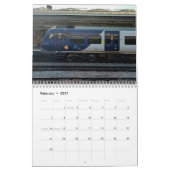 Züge und Bahnhöfe Kalender (Feb 2027)