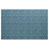 Züge und Eisenbahn  Stoff (Fat Quarter (45,7 x 55,9 cm))