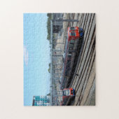 Züge und Gleise Puzzle (Vertikal)