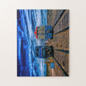 Züge und Lokomotiven Colorado. Puzzle (Vertikal)