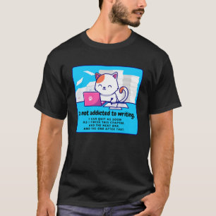 Zugegeben an das Schreiben: Die Schreibschachtel T-Shirt