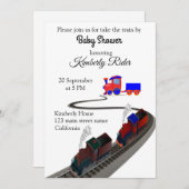 Zugeinladung Einladung (Vorne/Hinten)