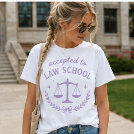Zugelassen zur juristischen Fakultät, süße zukünft T-Shirt
