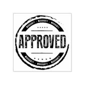 zugelassene Briefmarke Gummistempel (Prägung)