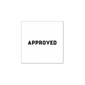 Zugelassene Holz-Briefmarke Gummistempel (Prägung)