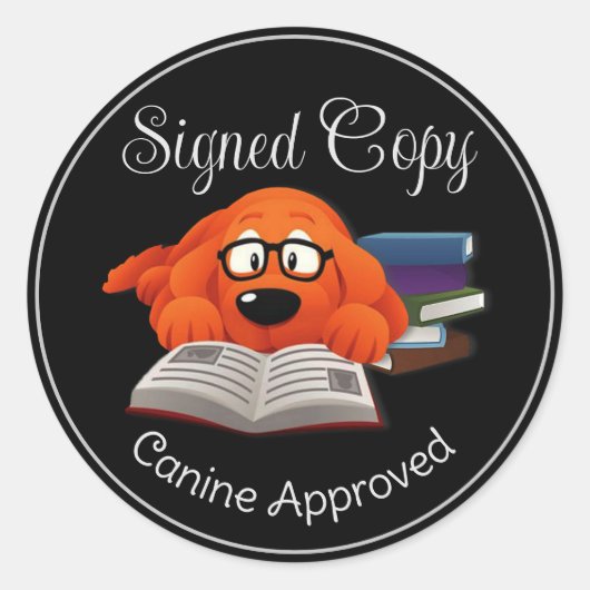 Zugelassene Kopie Runder Aufkleber (Vorderseite)