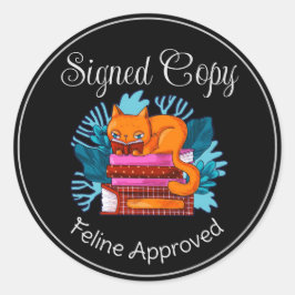 Zugelassene Kopie Runder Aufkleber