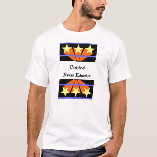 Zugelassene Krankenschwester-Erzieher T-Shirt (Vorderseite)