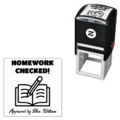 Zugelassene Lehrer für die HAUSAUFGABEN Permastempel (Beispiel)