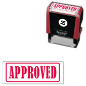 Zugelassene selbstständige Briefmarke des Gerahmte Permastempel (Beispiel)