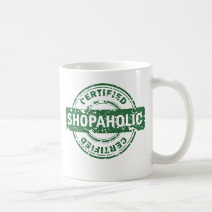 Zugelassene Shopaholic Tasse