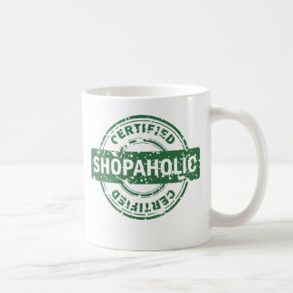 Zugelassene Shopaholic Tasse