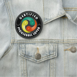 Zugelassene Wahlen Pickleball Liebhaber-1 Namensschild