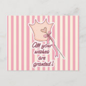 Zugelassene Wünsche Postkarte (Vorderseite)