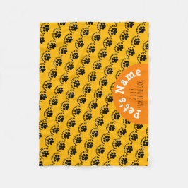 Zugelassener chinesischer Hund Jahr 2018 Name Blan Fleecedecke