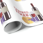 Zugelassener Feinschmecker Geschenkpapier (Rolleneckpunkt)