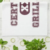 Zugelassener Grill-König Handtuch (Gefaltet)