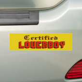 Zugelassener Loverboy Autoaufkleber (Auf Auto)
