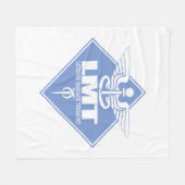 Zugelassener Massagetherapeut Fleecedecke (Vorderseite (Horizontal))