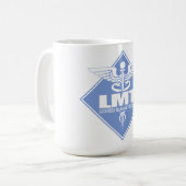 Zugelassener Massagetherapeut Kaffeetasse (Vorderseite Links)
