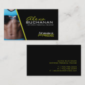 Zugelassener persönlicher Trainer Visitenkarte (Vorne/Hinten)