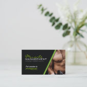 Zugelassener persönlicher Trainer Visitenkarte (Stehend Vorderseite)