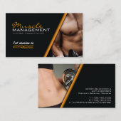 Zugelassener persönlicher Trainer Visitenkarte (Vorne/Hinten)