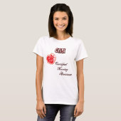 ZUGELASSENER PFLEGENassistent T-Shirt (Vorne ganz)