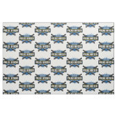 Zugelassener Polizeibeamte Stoff (Fat Quarter (45,7 x 55,9 cm))