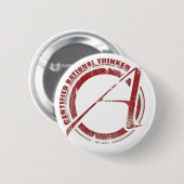 Zugelassener rationaler Denker Button (Vorne & Hinten)
