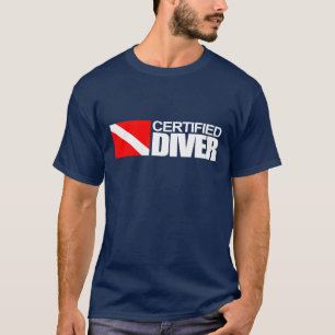 Zugelassener Taucher T-Shirt
