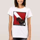 Zugelassener Toiletten-Taucher T-Shirt (Vorderseite)