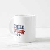 ZUGELASSENES BAND MICHELLE 2016 - .PNG KAFFEETASSE (Vorderseite Links)