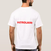Zugelassenes CBP T-Shirt (Rückseite)