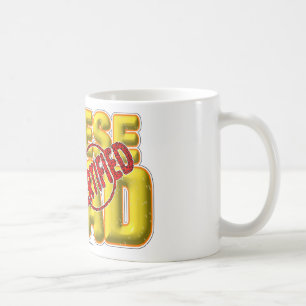 Zugelassenes CheeseHead Kaffeetasse