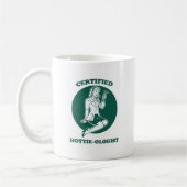 Zugelassenes Hottie-ologist Kaffeetasse (Links)