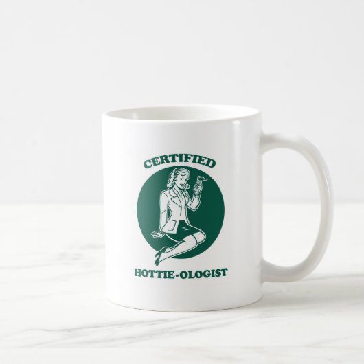 Zugelassenes Hottie-ologist Kaffeetasse (Rechts)