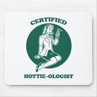 Zugelassenes Hottie-ologist Mousepad