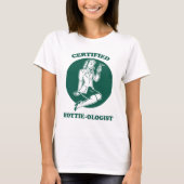Zugelassenes Hottie-ologist T-Shirt (Vorderseite)