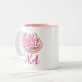 Zugelassenes KANN die Pflege behilfliches Geschenk Zweifarbige Tasse (Vorderseite Links)