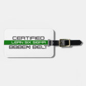 Zugelassenes Mageres sechs Gepäckanhänger (Vorderseite horizontal)