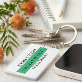 Zugelassenes Mageres sechs Schlüsselanhänger (Vorderseite rechts)