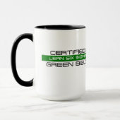 Zugelassenes Mageres sechs Sigma-grüner Tasse (Links)
