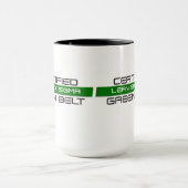 Zugelassenes Mageres sechs Sigma-grüner Tasse (Zentrum)