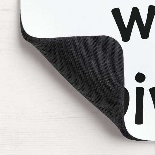 zugelassenes Netz ninja Mousepad (Ecke)