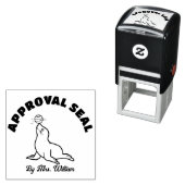 Zugelassenes Siegel des Lehrers Permastempel (Beispiel)