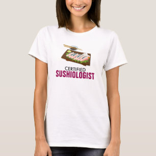 Zugelassenes Sushiologist Damen-Shirt T-Shirt