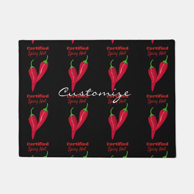 Zugelassenes würziges heißes Thunder_Cove Fußmatte (Vorderseite)