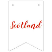 Zügellose Löwefahne Schottlands, alte Löweflagge Wimpelkette (Zweite Fahne)