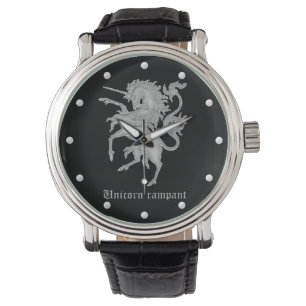 Zügellose mittelalterliche Wappenkunde des Armbanduhr
